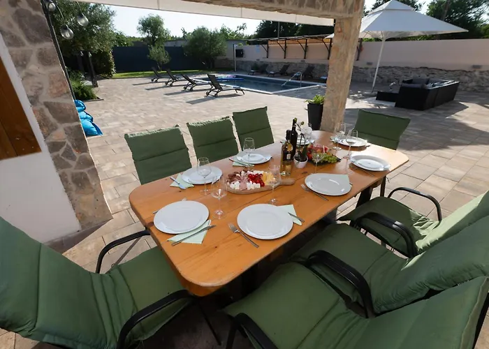 Pietra- Modern Rustic Poolside Oasis Villa